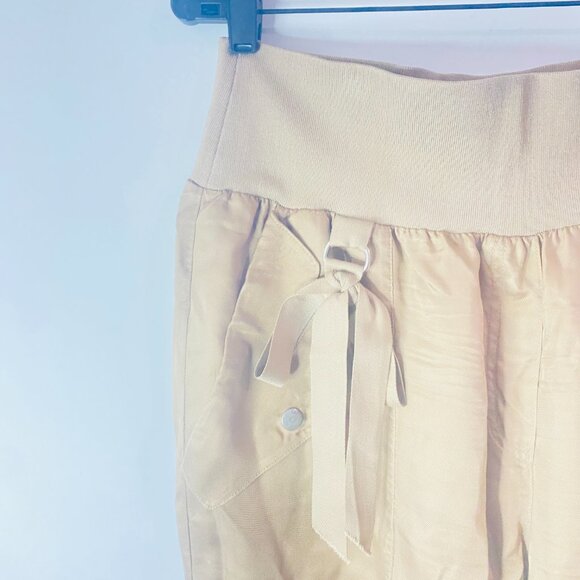 Cinq à Sept “Tous Les Jours” Satin Cargo Pants – Beige, Size L, Made in China - Picture 7 of 17